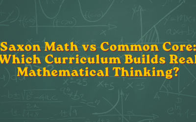 Saxon Math vs. Common Core: Which Curriculum Builds Real Mathematical Thinking?